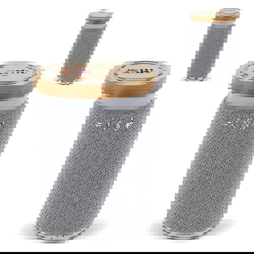 Bamboe 3W Speaker &amp; 5W Draadloze Oplader 