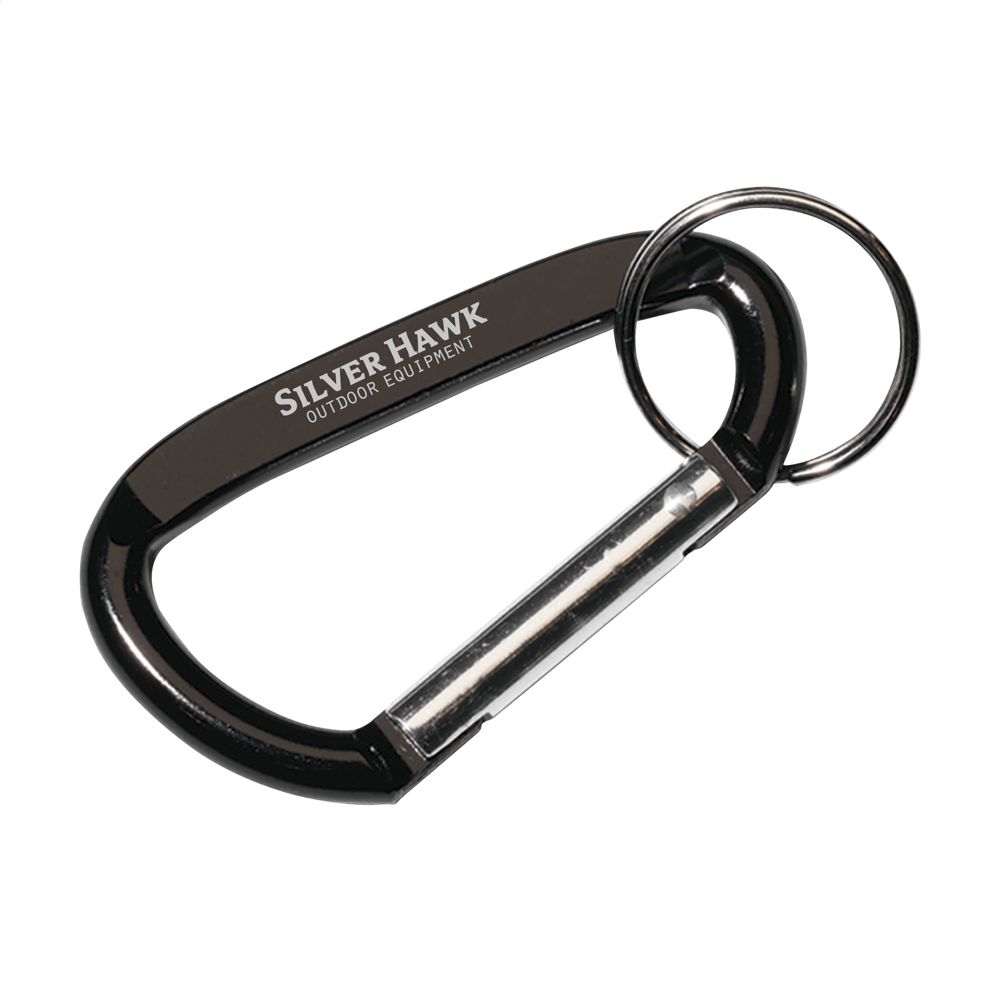 CarabineKey karabijnhaak - Zwart