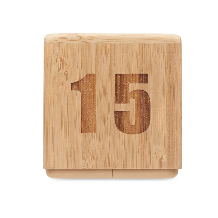 CURT - Bamboe twist snooze timer