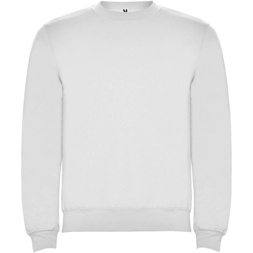 Clasica kindertrui met ronde hals - Wit