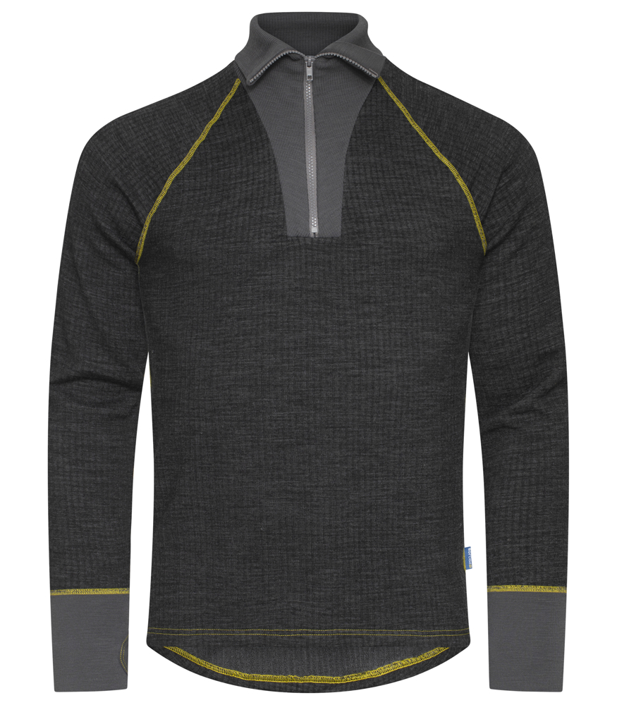 3110 THERMISCH T-SHIRT MET KORTE RITSSLUITING