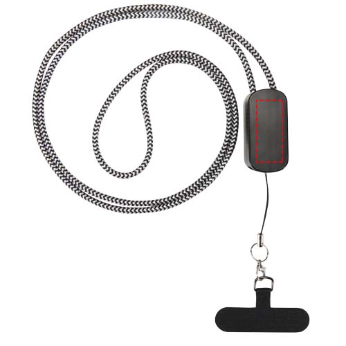 Anser gerecycleerde plastic smartphonesnoer met geïntegreerde 27W 5-in-1 kabel