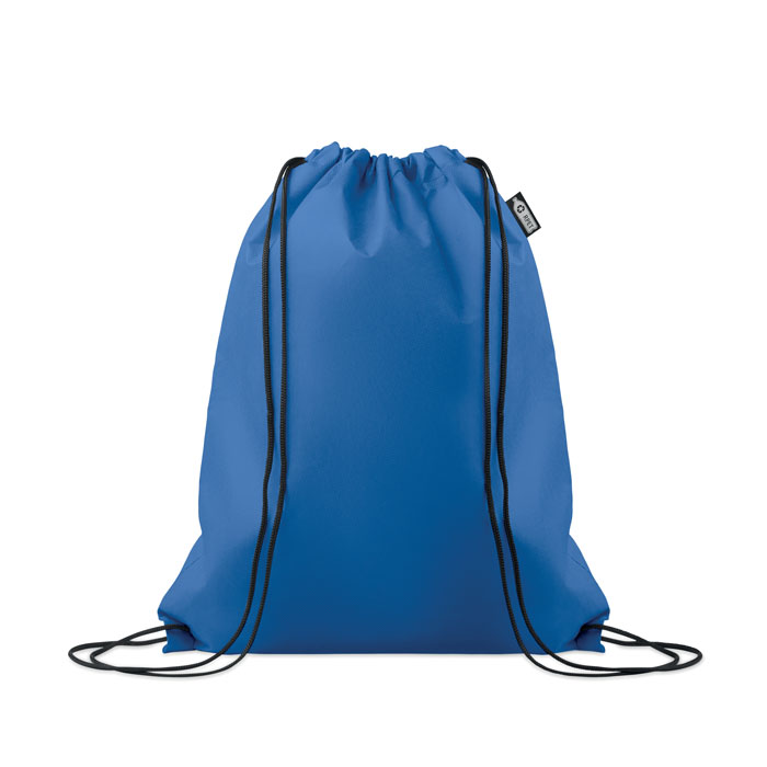 DAFFY RPET - RPET non-woven trekkoordtas - Royal Blauw