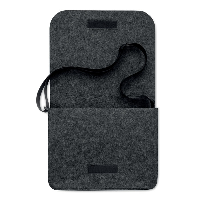 BAGLO - Vilten laptoptas van RPET