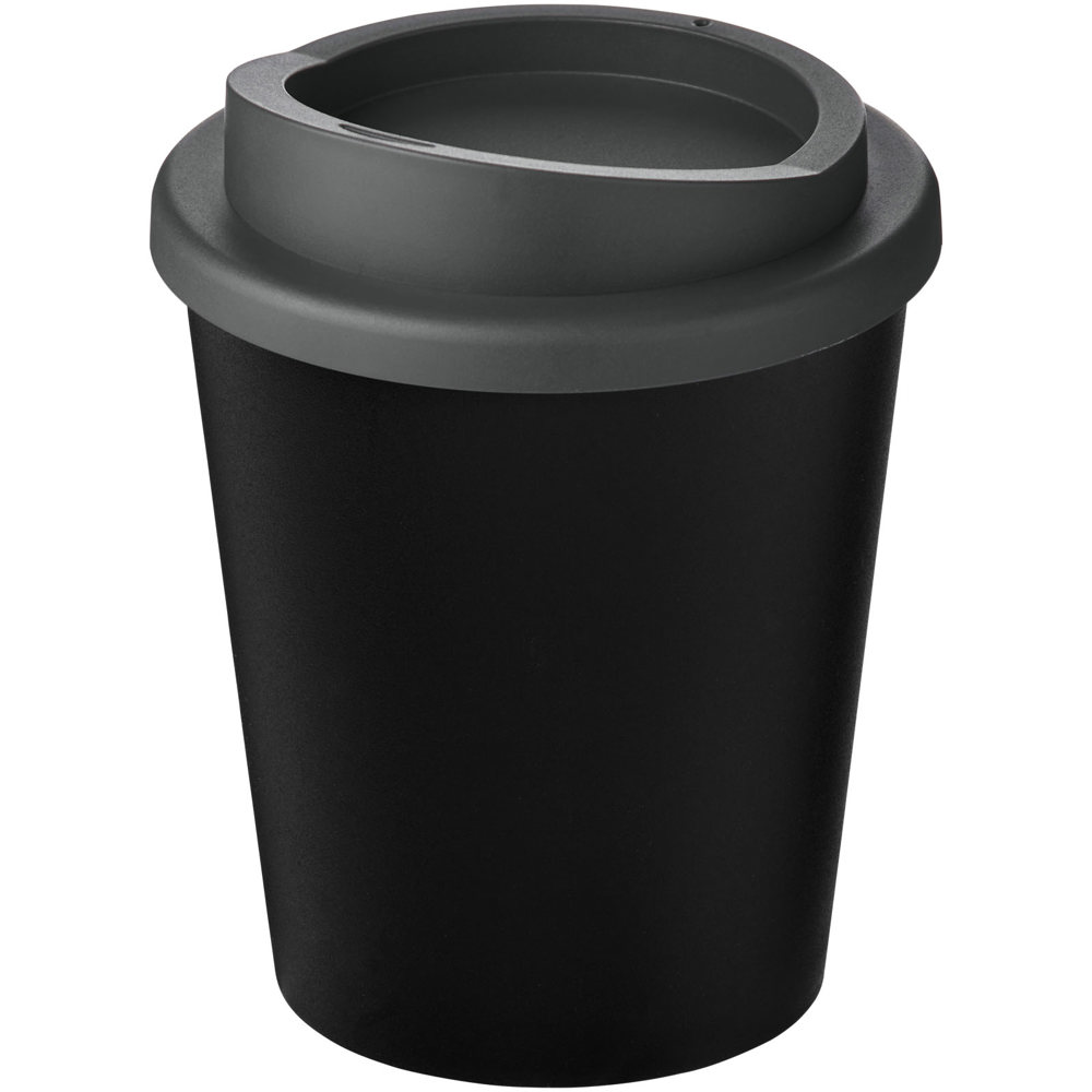 Americano® Espresso Eco 250 ml gerecyclede beker - Zwart, Grijs