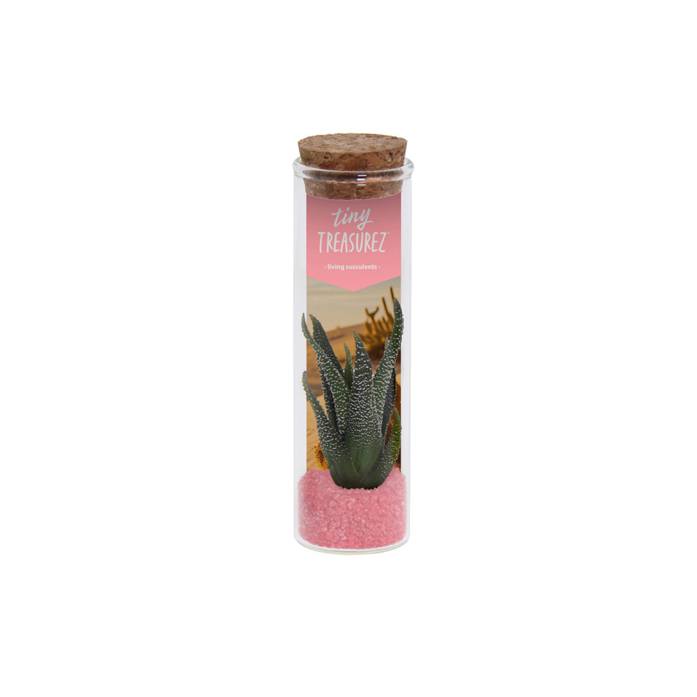 Tiny Treasurez® - Message in a bottle small - Licht roze