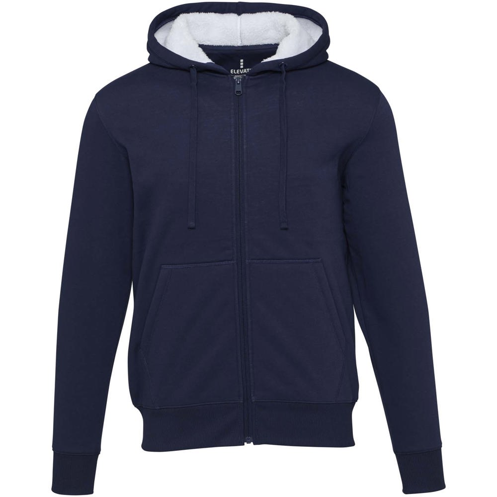 Natron sherpahoodie met volledige rits