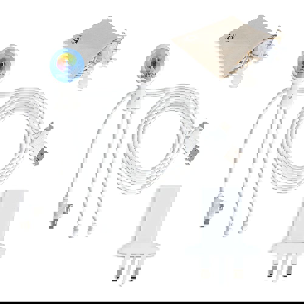 2090 - Xoopar Mr. Bio Long 60W Oplaadkabel + UK Plug Adapter 