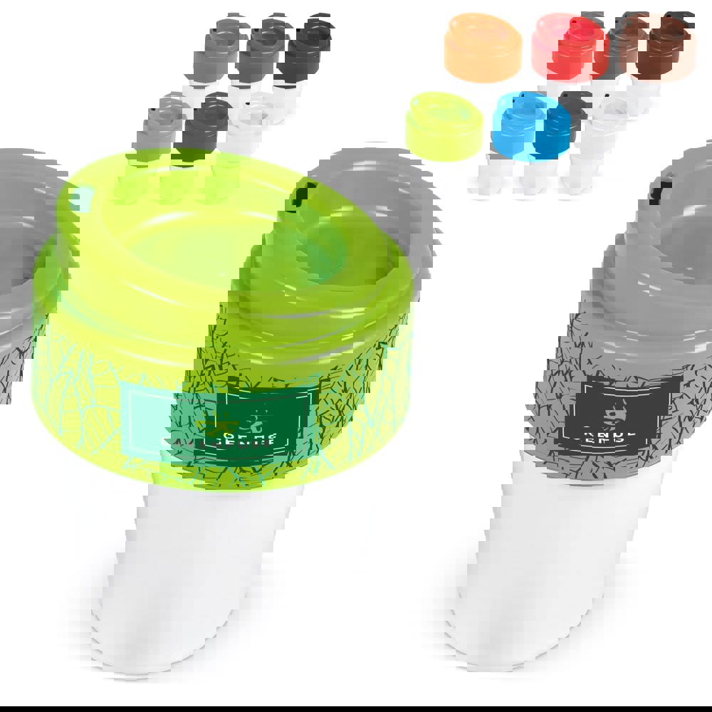 Koffiebeker Hot-but-cool met deksel 240ml