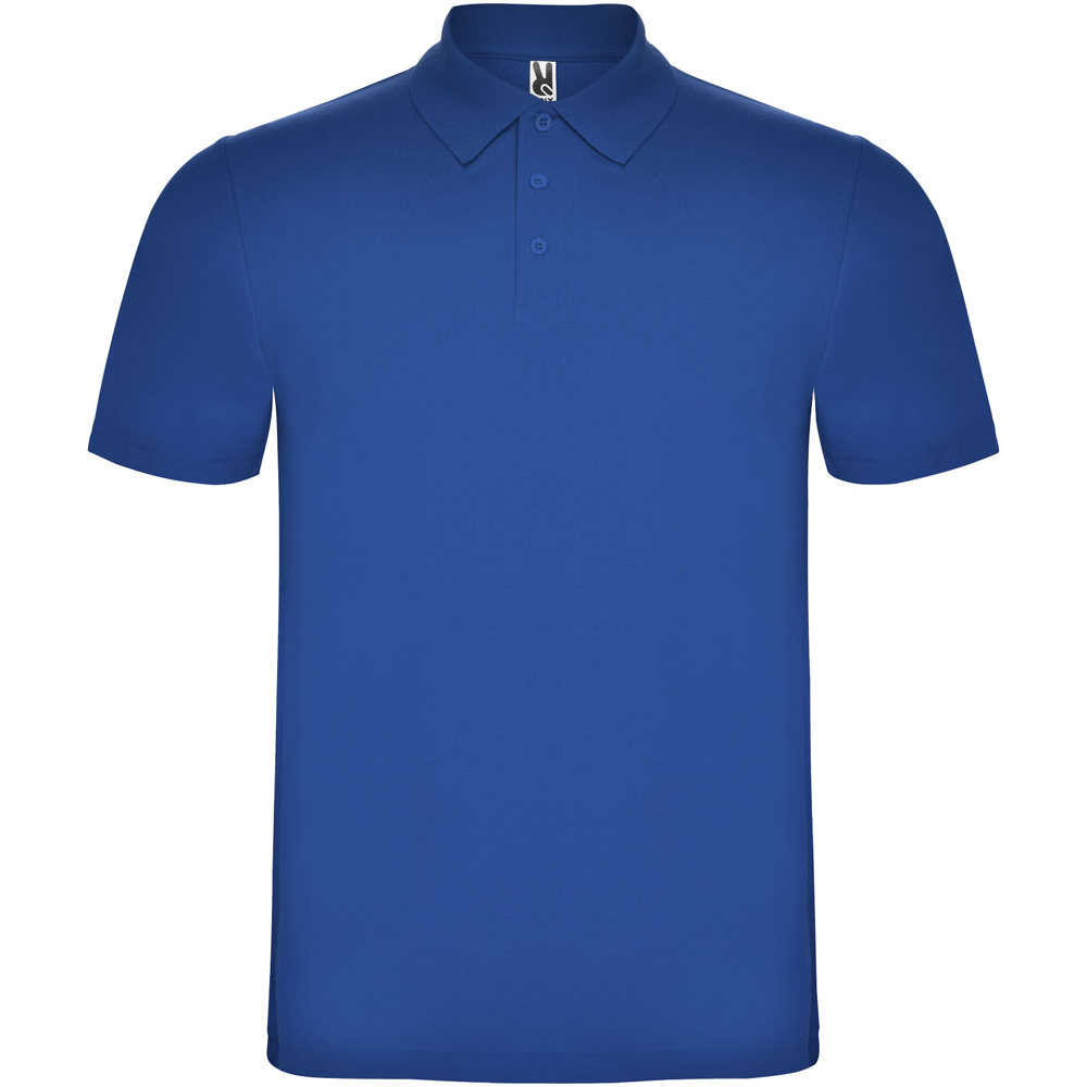 Austral unisex polo met korte mouwen - Koningsblauw