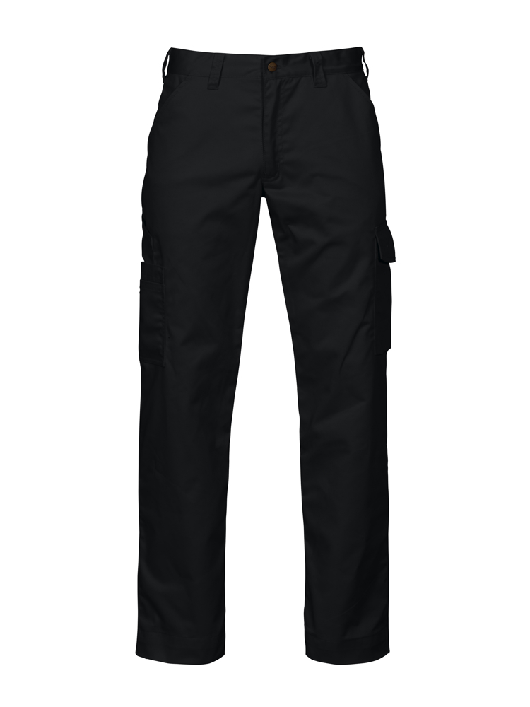 2518 BROEK ZONDER KNIEZAKKEN - Zwart