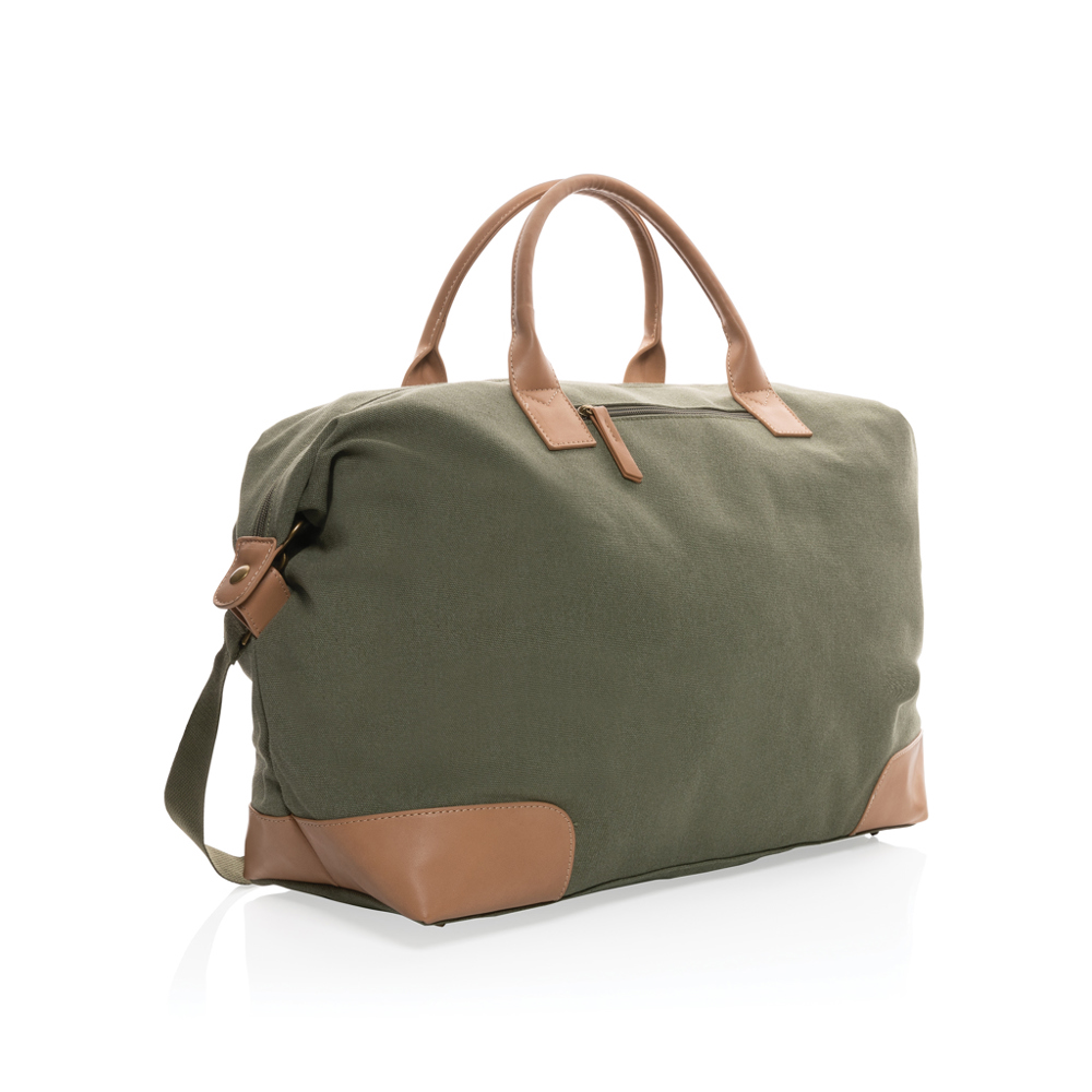 Impact AWARE™ 16 oz. rcanvas large weekendtas - groen (± PMS 7498)