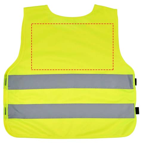 RFX™ Marie veiligheidsvest met klittenband voor kinderen van 7-12 jaar oud