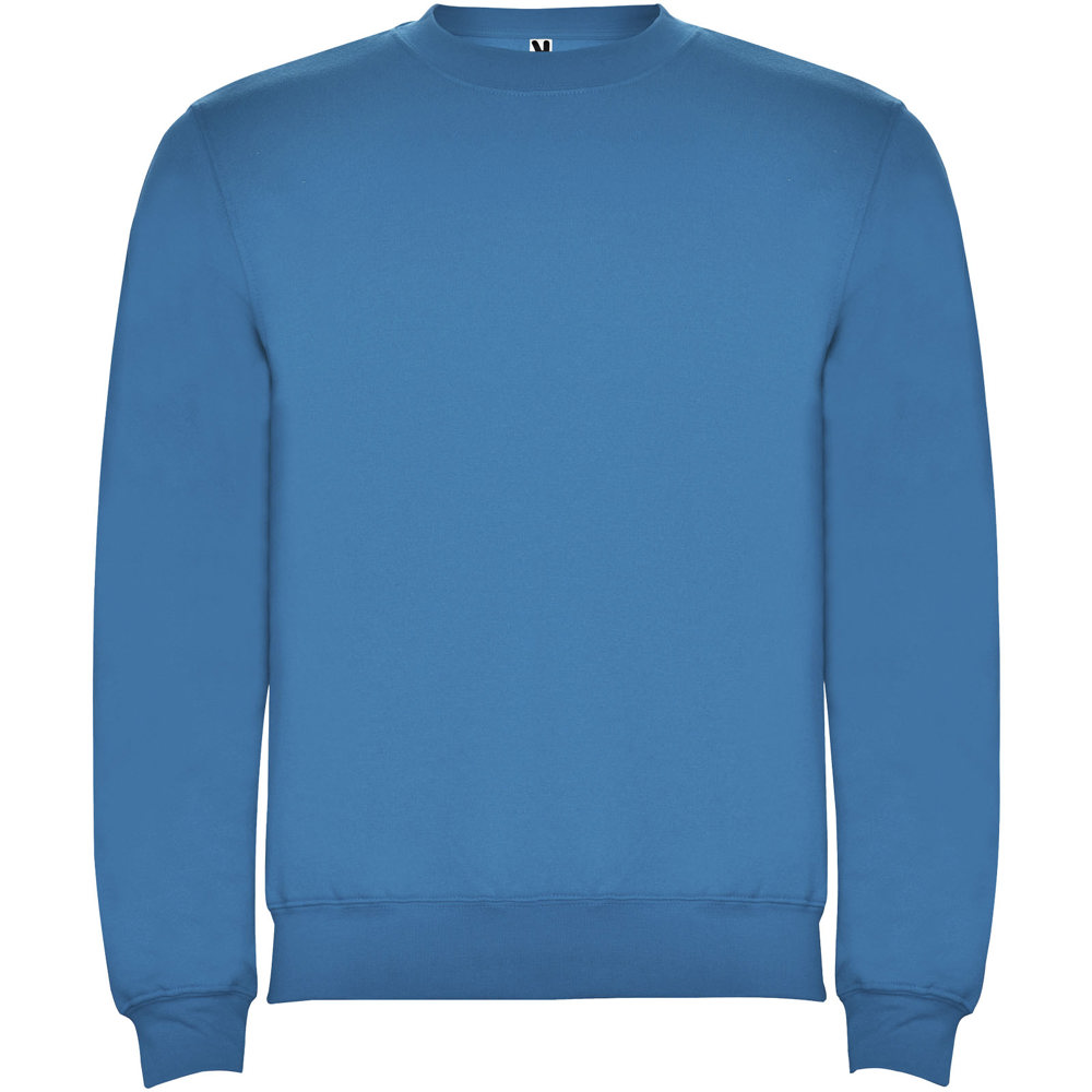 Clasica unisex trui met ronde hals - Oceaanblauw