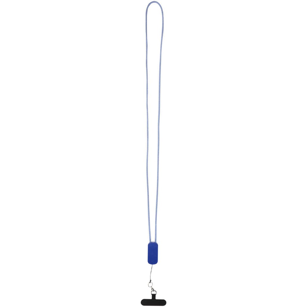 Anser gerecycleerde plastic smartphonesnoer met geïntegreerde 27W 5-in-1 kabel - Koningsblauw