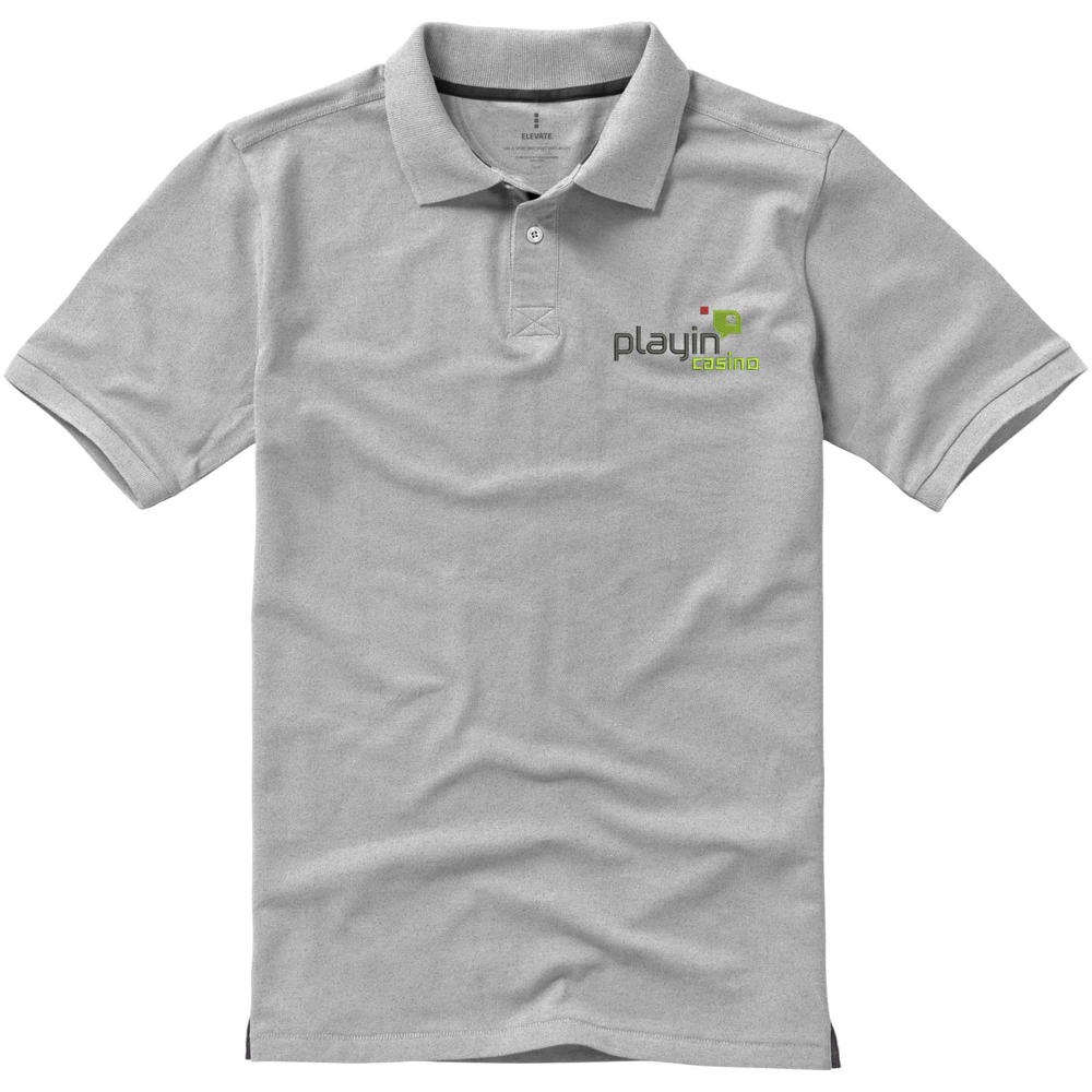 Calgary 200 g/m² herenpolo met korte mouwen