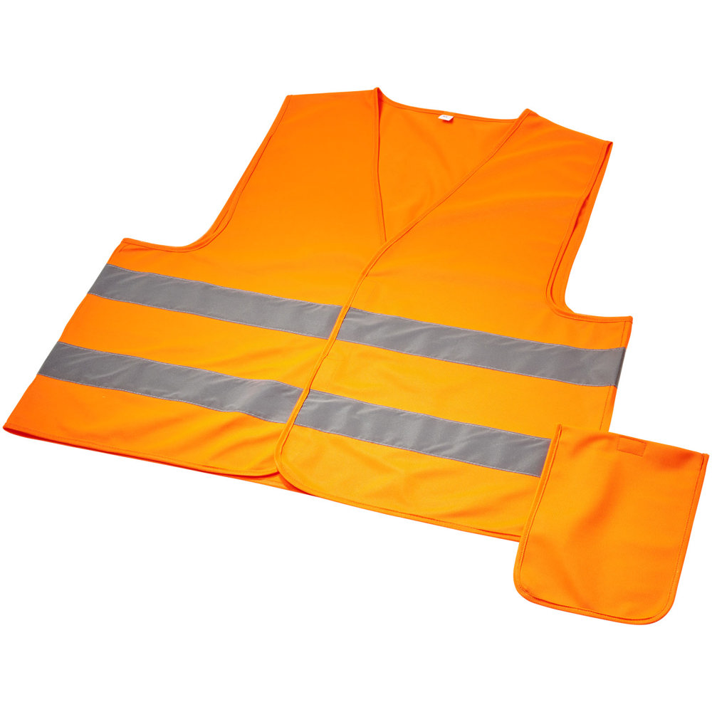 RFX™ Watch-out veiligheidsvest met hoes voor professioneel gebruik - Neon oranje