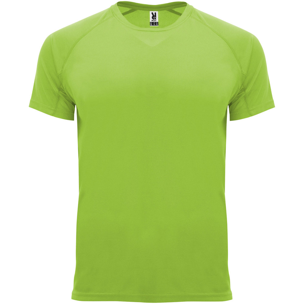 Bahrain 135 g/m² sportshirt met korte mouwen voor heren - Lime