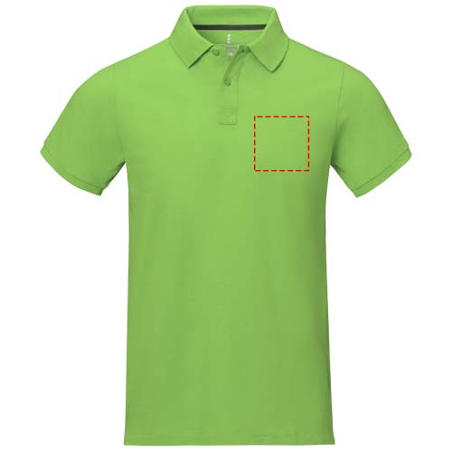 Calgary 200 g/m² herenpolo met korte mouwen