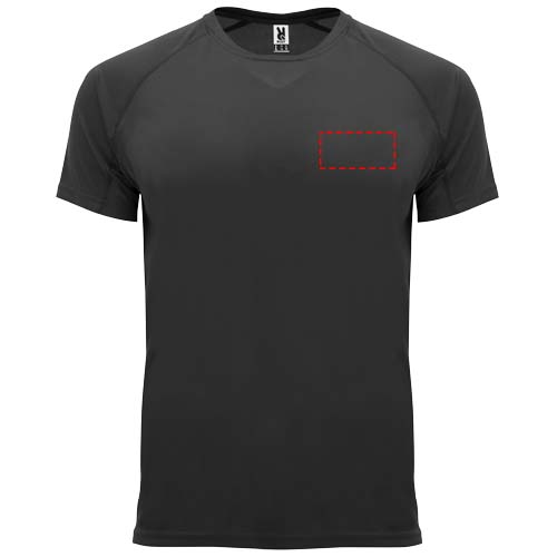Bahrain 135 g/m² sportshirt met korte mouwen voor kinderen