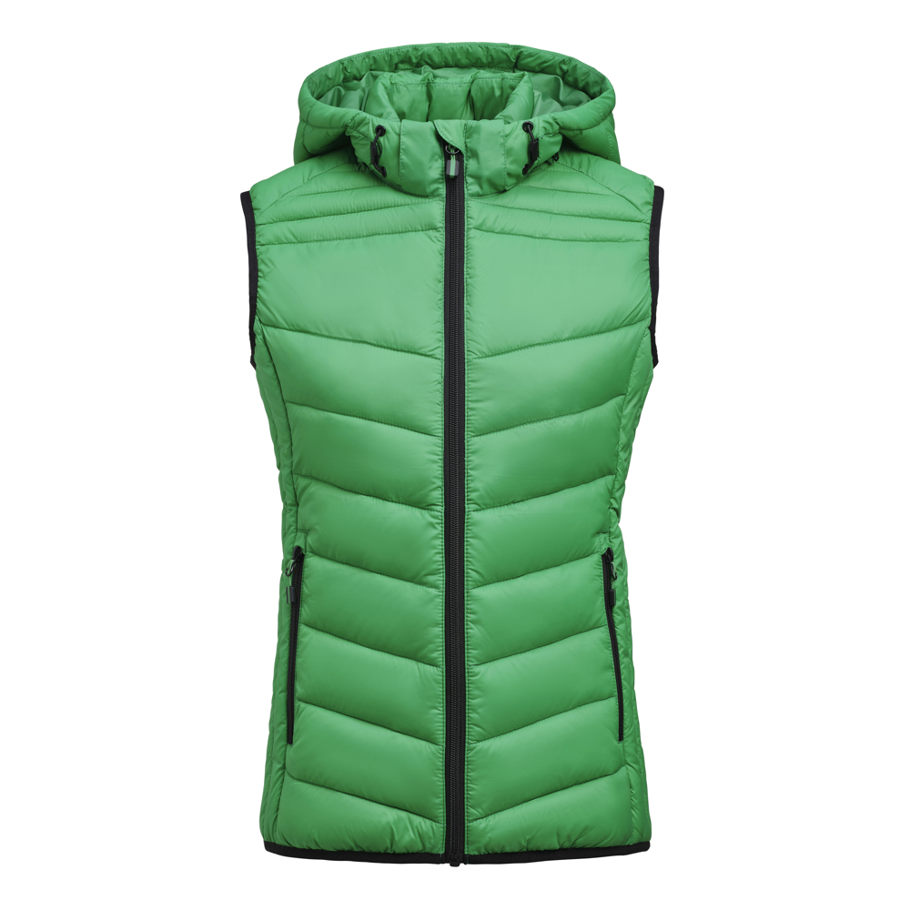 Base Bodywarmer Dames - Frisgroen