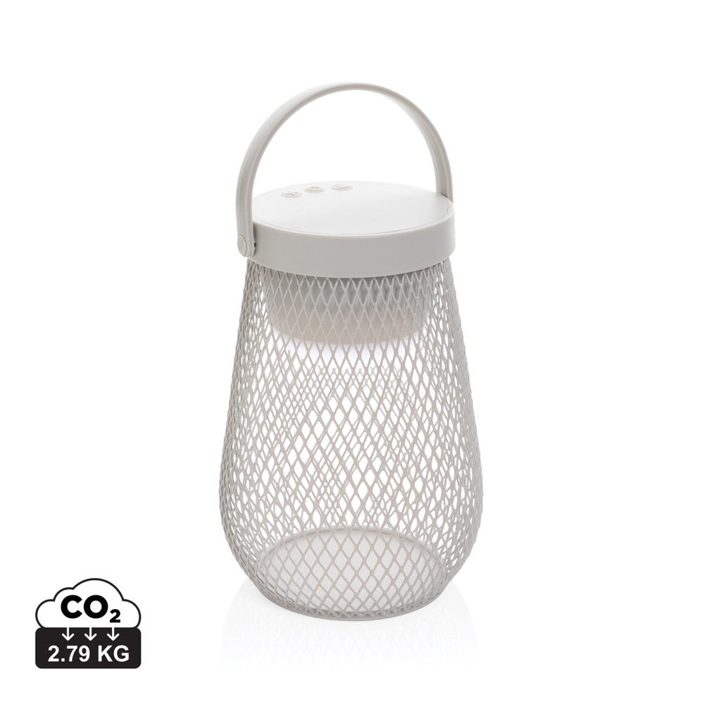 Aurora RCS gerecyclede plastic USB-oplaadbare tafellamp