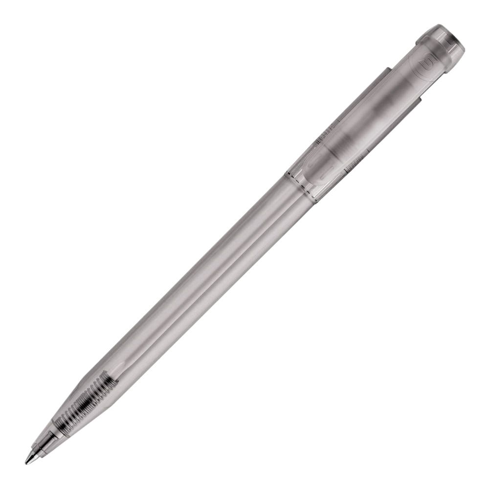 Balpen Pier Clear transparant - Transparant / Donker Grijs