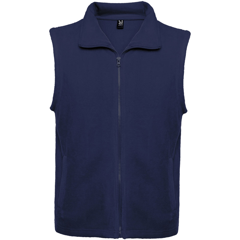 Bellagio unisex fleece bodywarmer - Marineblauw