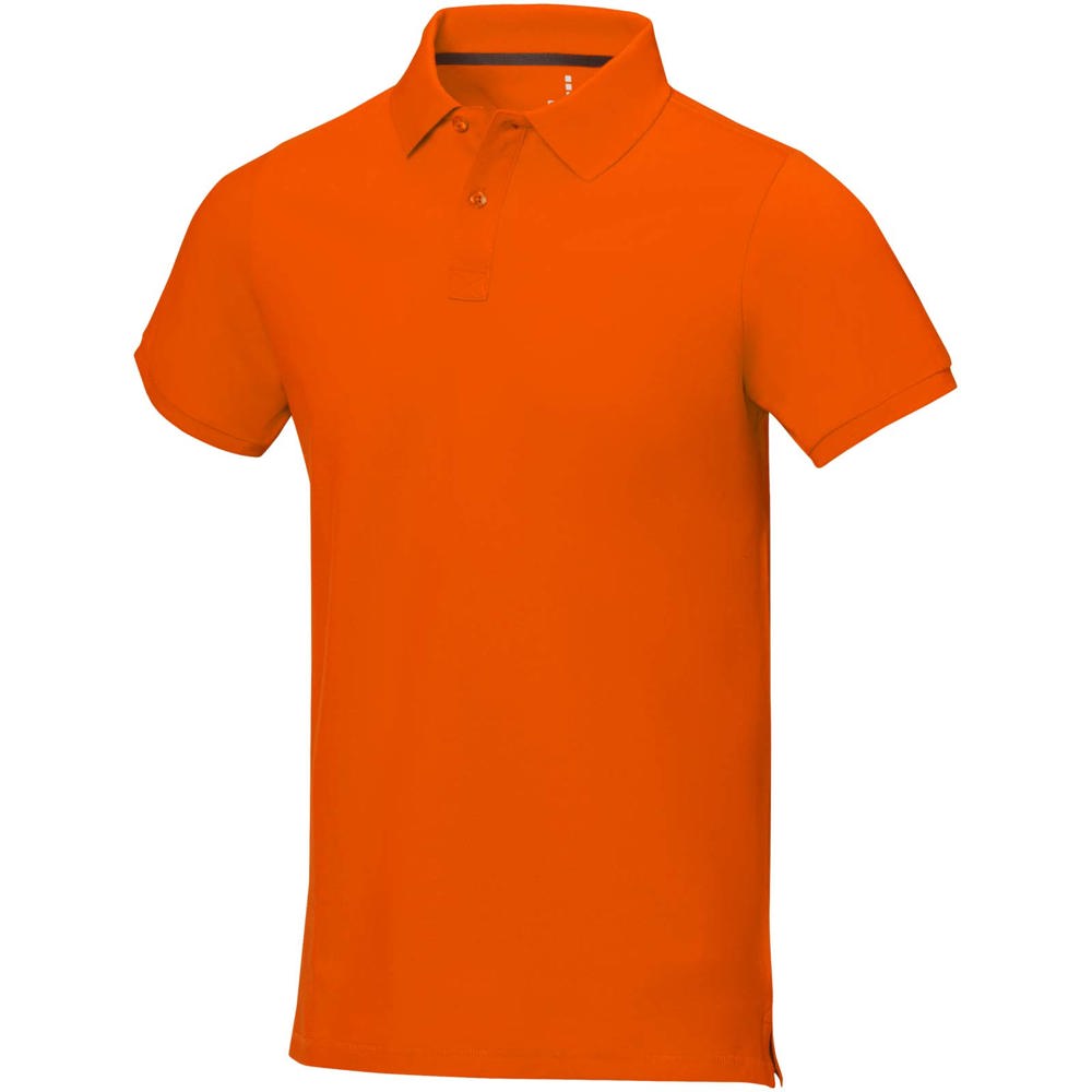 Calgary herenpolo met korte mouwen - Oranje
