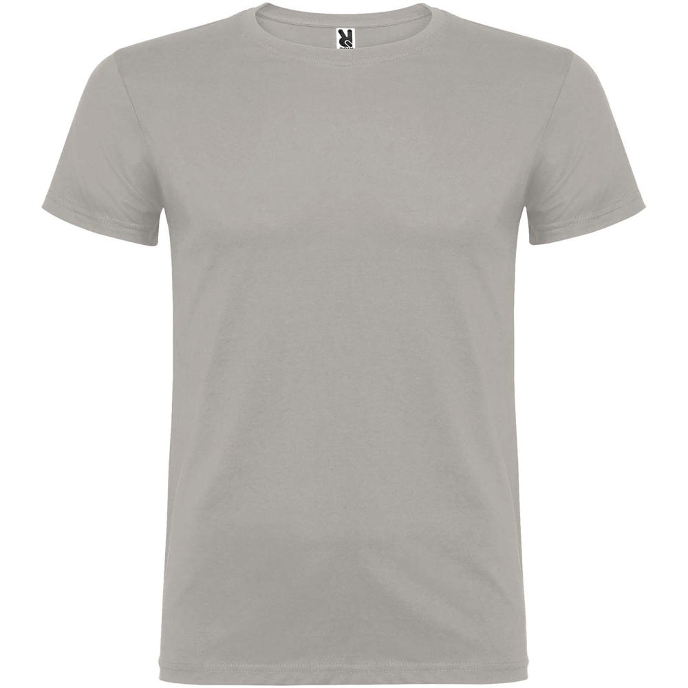 Beagle 155 g/m² herenshirt met korte mouwen - Parelgrijs