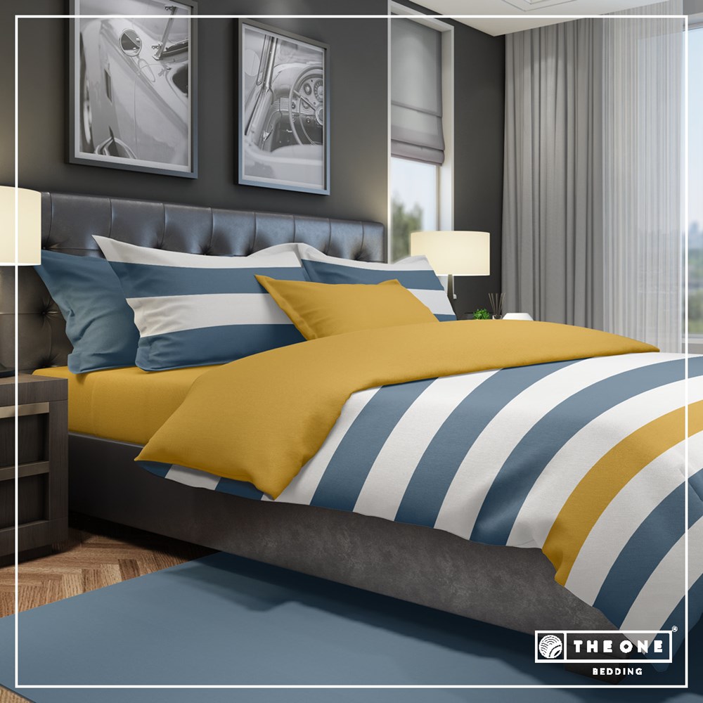 Bed Set Stripe Single beds