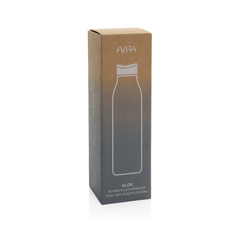 Avira Alok RCS recycled staal 360 waterfles 600ML