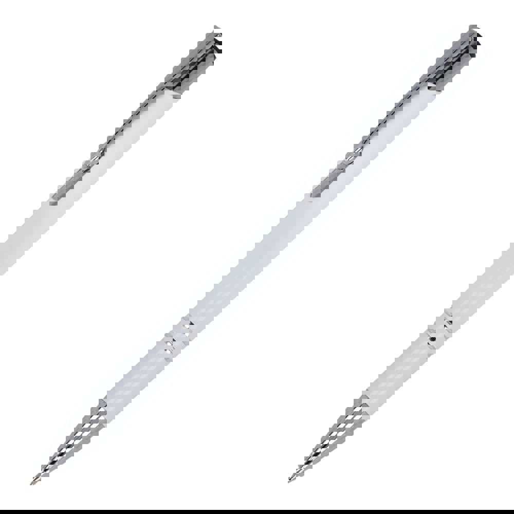 Alicante glanzend R-AL blauwe inkt - Wit