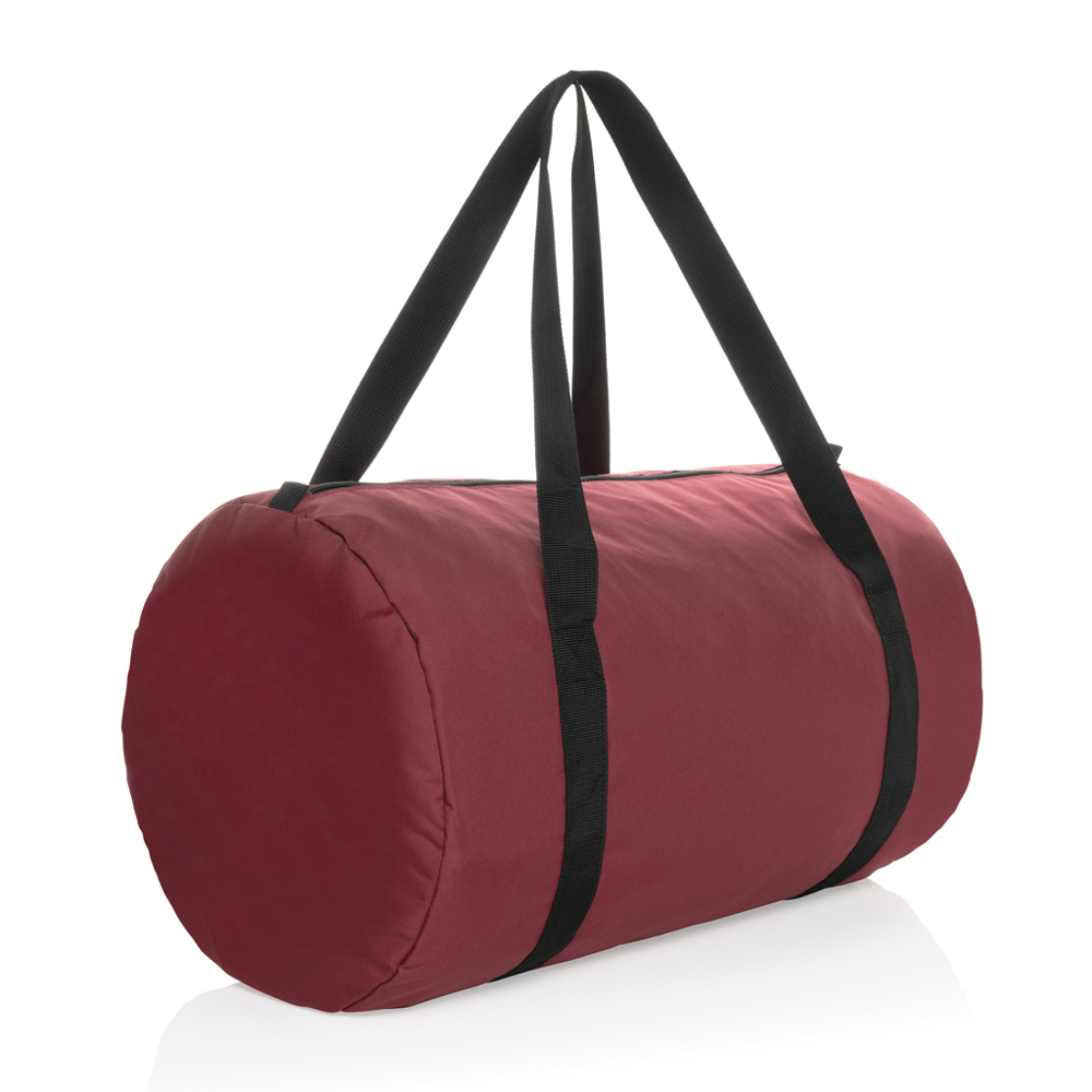 Dillon AWARE™ RPET opvouwbare sporttas - rood (± PMS 19-1934 TCX)