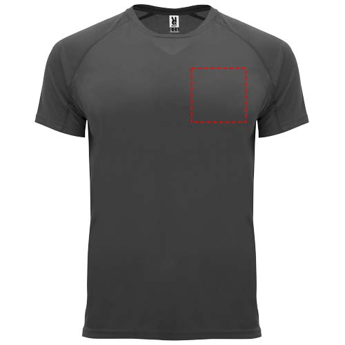 Bahrain 135 g/m² sportshirt met korte mouwen voor heren