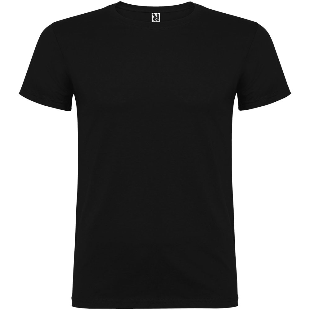 Beagle 155 g/m² kindershirt met korte mouwen - Zwart