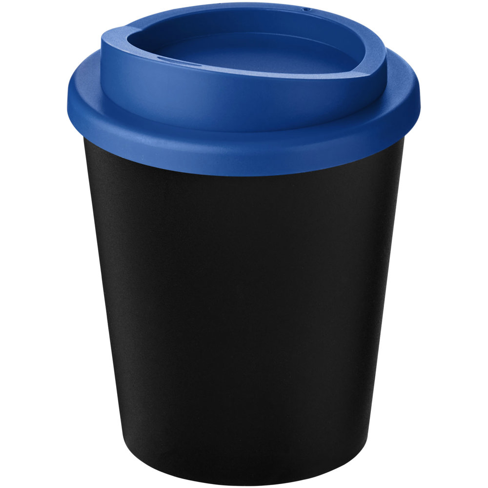 Americano® Espresso Eco 250 ml gerecyclede beker - Zwart, Middenblauw