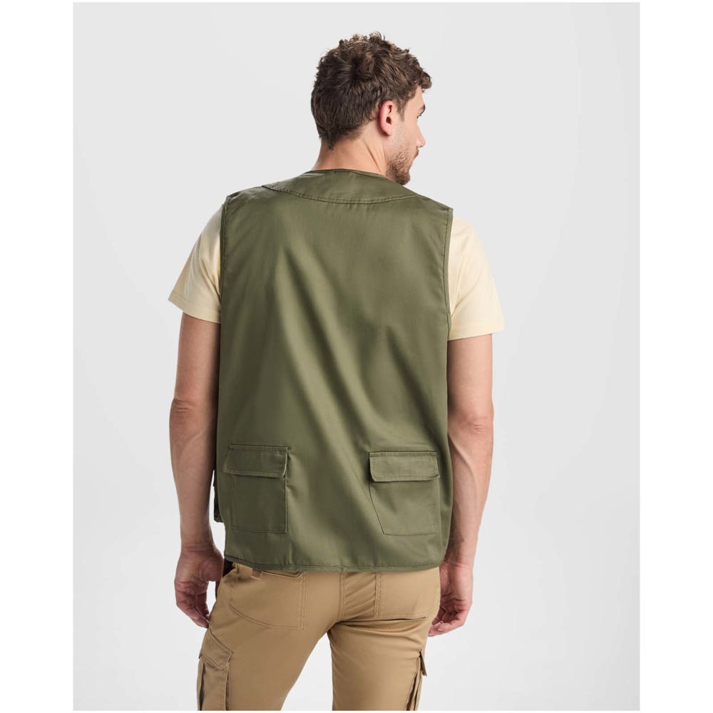 Venera 200 g/m2 werkvest met V-hals en meerdere zakken 