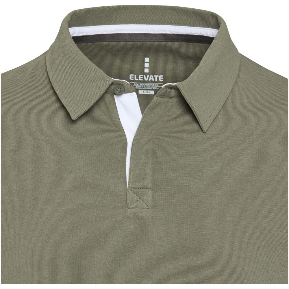 Clyde unisex organic rugbypolo sweatshirt 