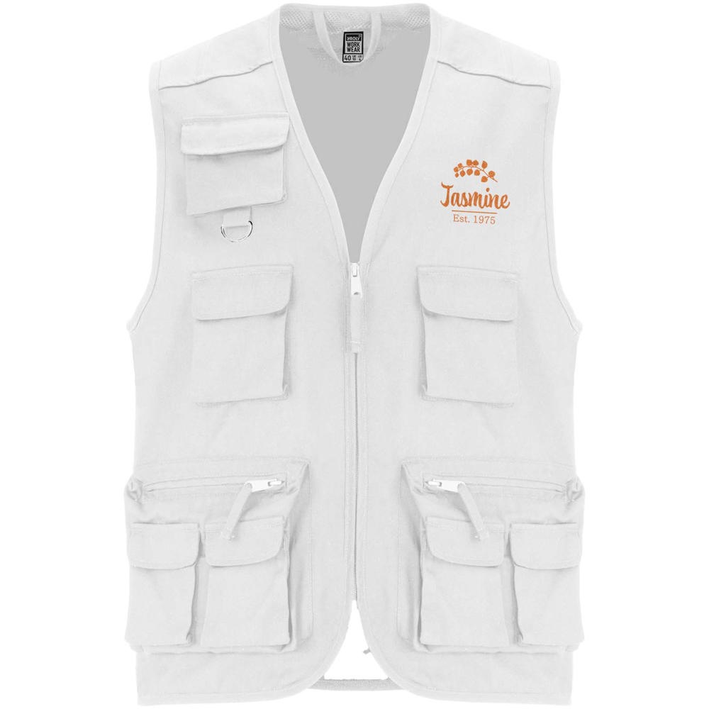 Venera 200 g/m2 werkvest met V-hals en meerdere zakken 