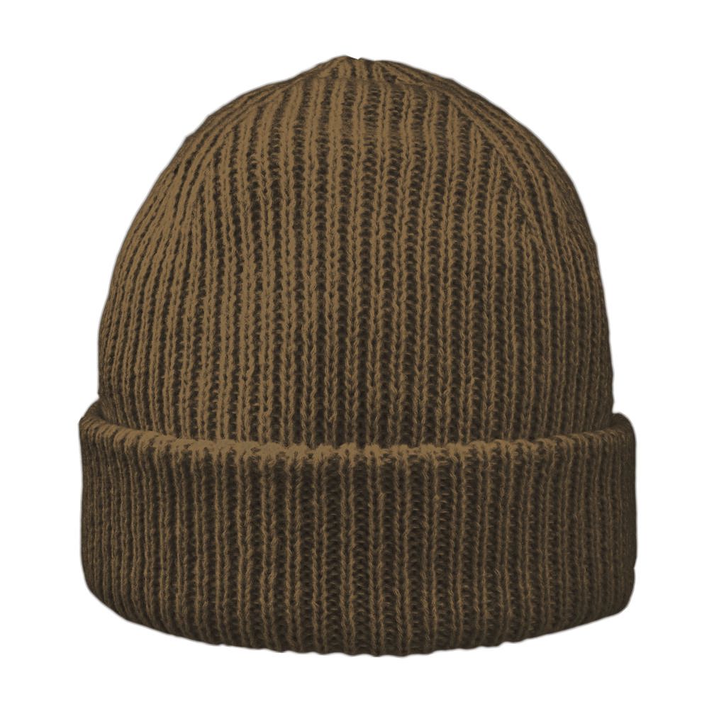 Luxury fine rib beanie - Army green