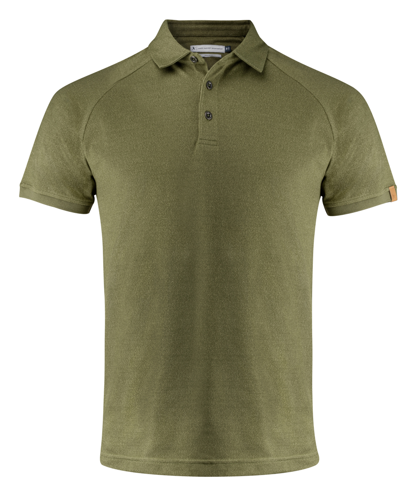 Brookings Polo Pique Regular Fit Heren - Mosgroen