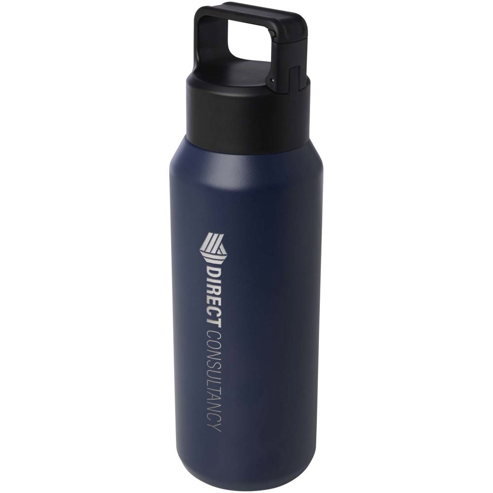 Astra 600 ml RCS-gecertificeerde waterfles van gerecycled roestvrij staal met koperen vacuümisolatie (geschikt voor koolzuurh