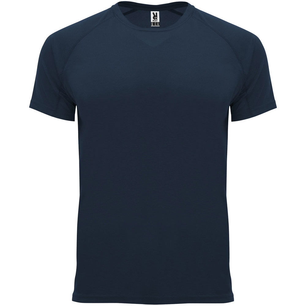 Bahrain 135 g/m² sportshirt met korte mouwen voor kinderen - Marineblauw