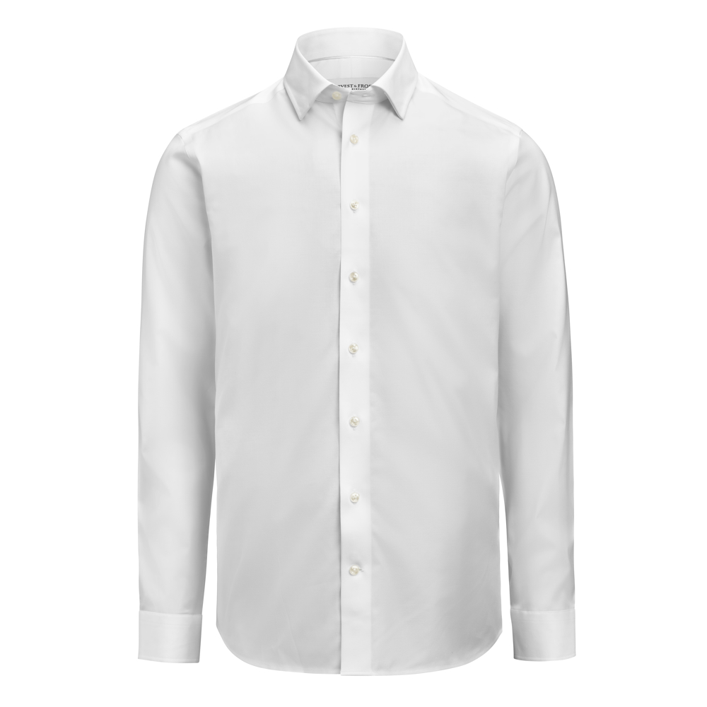 GB 02 Twill Stretch Hemd Regular Fit Heren