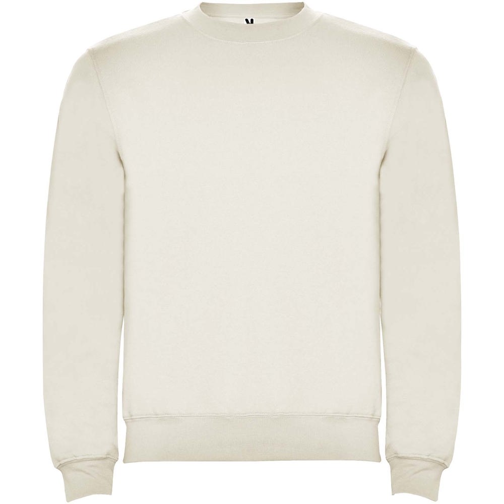 Clasica unisex trui met ronde hals - Vintage wit