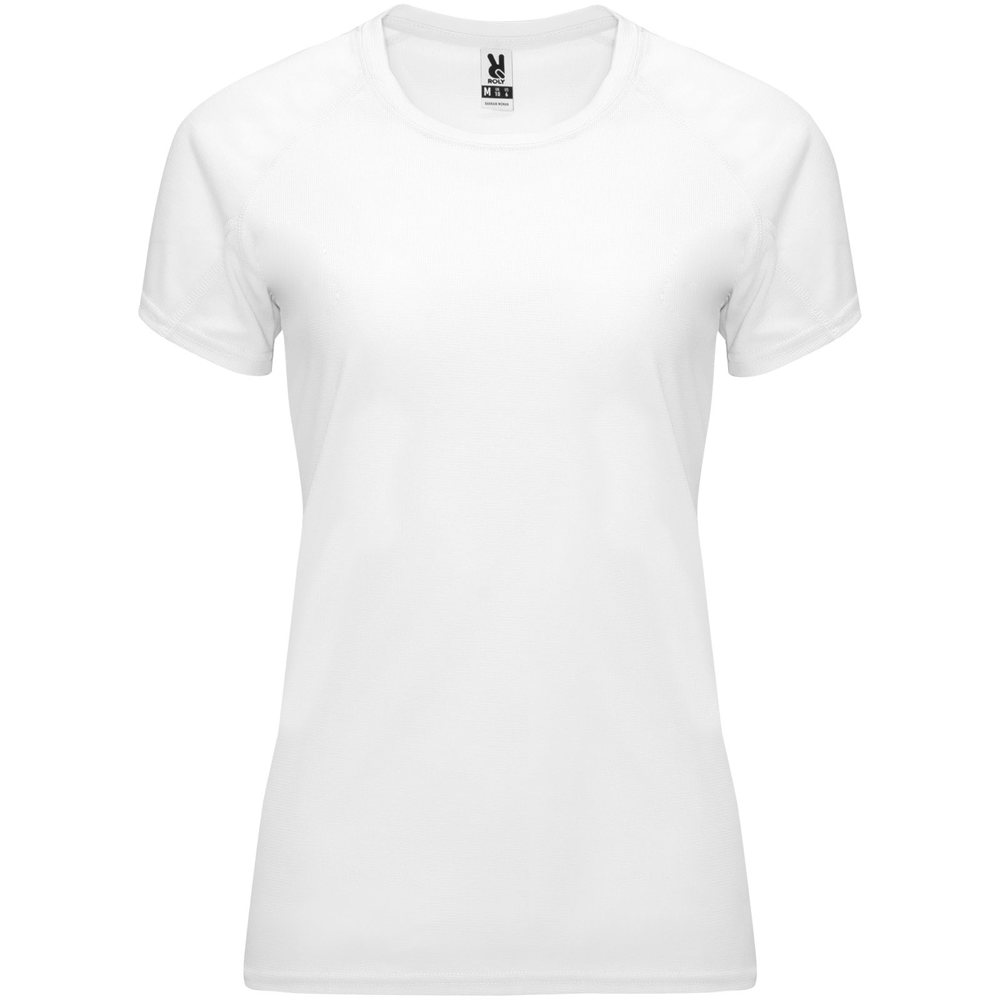 Bahrain 135 g/m² sportshirt met korte mouwen voor dames - Wit