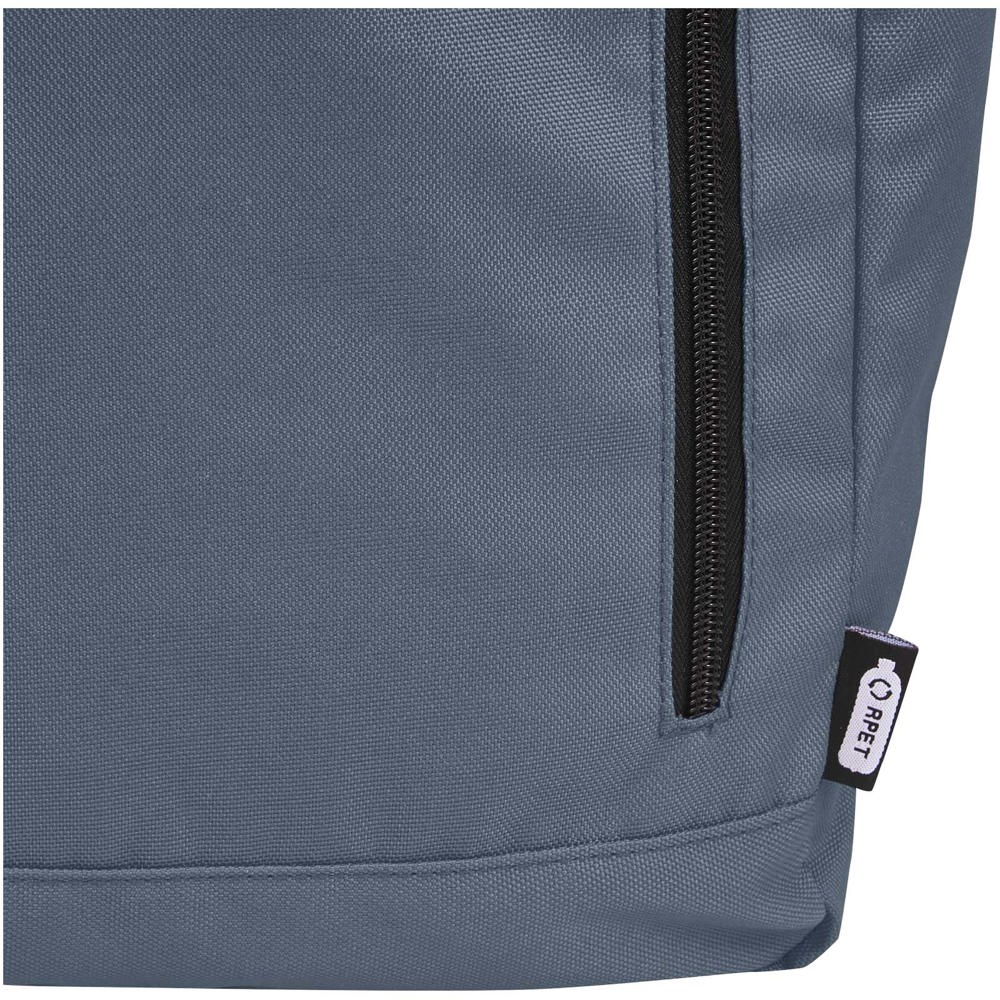 Byron 15,6" rugzak van GRS RPET met opgerolde bovenkant 18 L