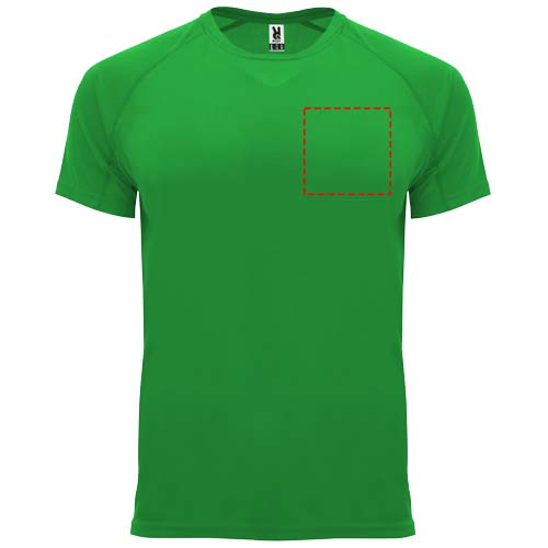 Bahrain 135 g/m² sportshirt met korte mouwen voor heren