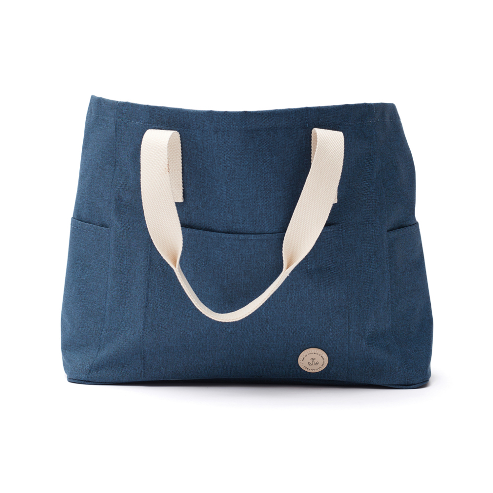 VINGA Sortino strandtas - blauw (± PMS 19-4118)